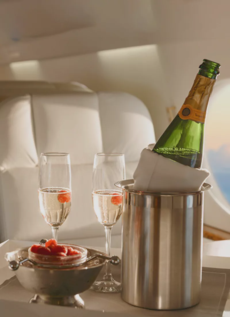 Preparing the cabin for VIP Guests 2